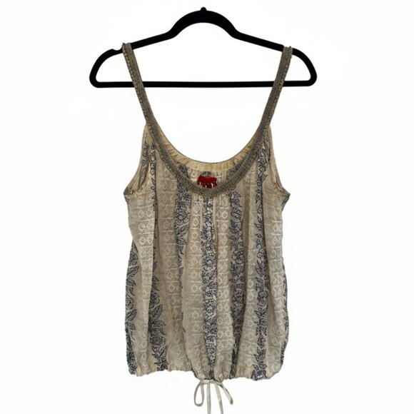 Boho Floral free people Tank - Picture 1 of 4